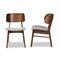 Baxton Studio Alston Mid-Century Grey Fabric Upholstered and Walnut Brown Finished Wood Dining Chair Set(2PC) PR 191-2PC-11707-ZORO - alternate 5
